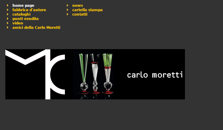 Carlo Moretti官网-意大利CARLO MORETTI玻璃制品 著名威尼斯穆兰诺玻璃品牌